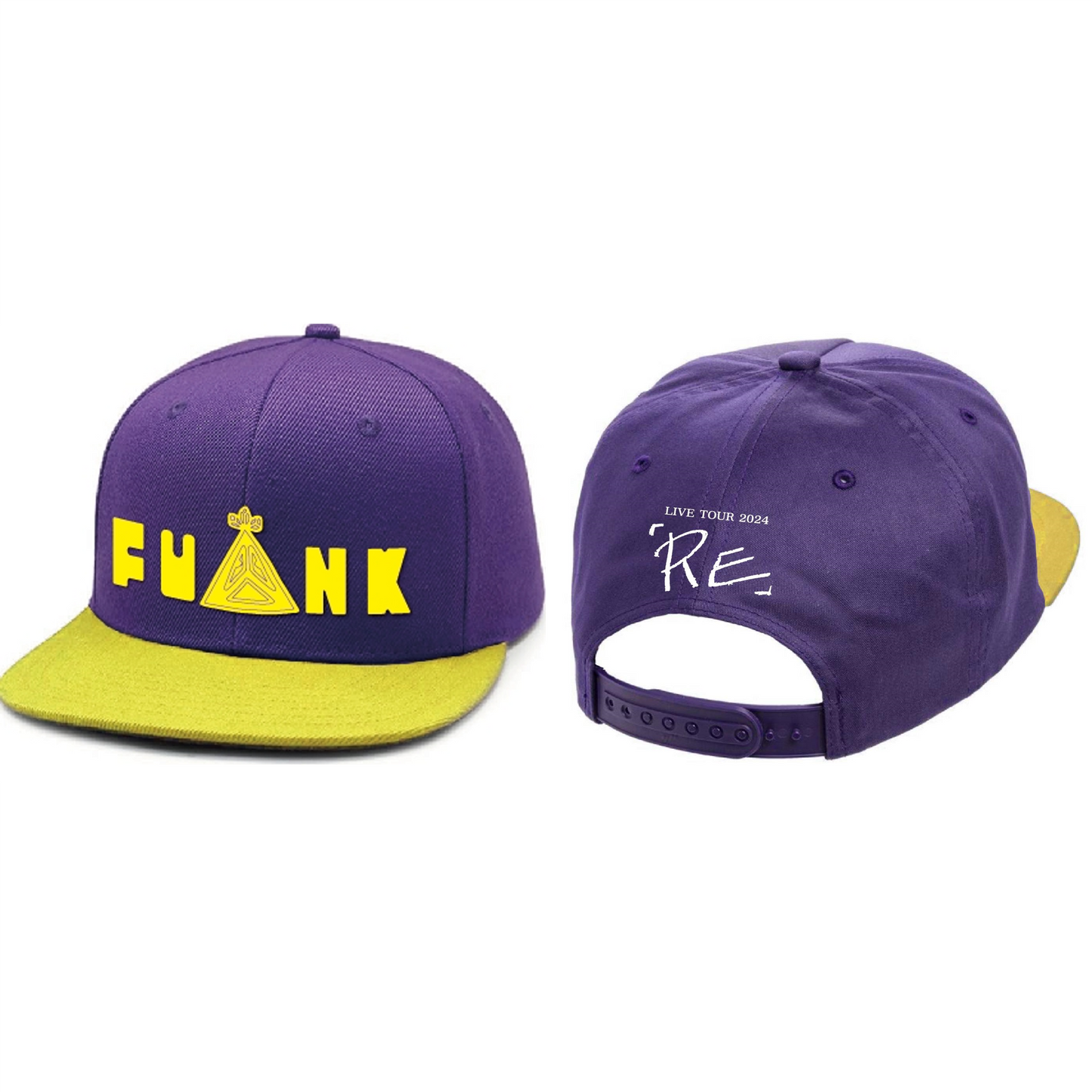 バイカラーキャップ FUNK刺繍ロゴ 【RE】LIVE TOUR 2024